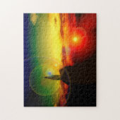 Verrassend Afbeelding van de Sunset Church Legpuzzel (Verticaal)