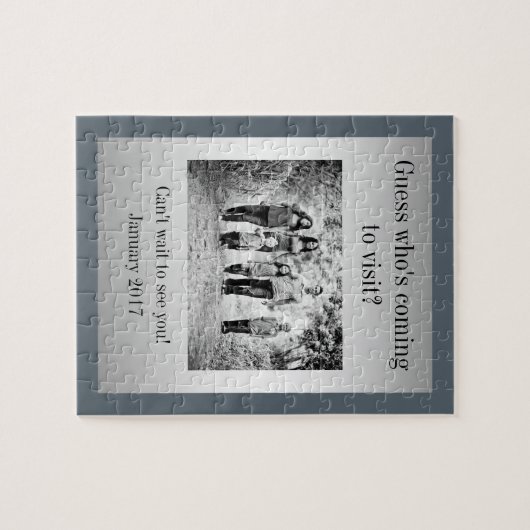 Verrassend bezoek legpuzzel (Horizontaal)