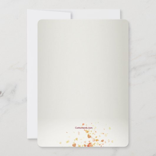 Verrassend!  Birthday Uitnodiging (Achterkant)