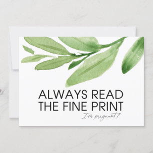 Verrassend dat ik een Zwangere Zwangerschap Aankon Kaart