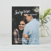 Verrassend dat we een foto van Verloving hebben ge Kaart (Staand voorkant)
