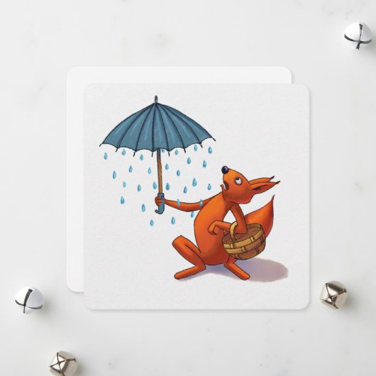 Verrassend! Feestdagenkaart (Voorkant / Achterkant in situ)