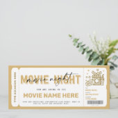 Verrassend filmritje Voucher Coupon (Staand voorkant)
