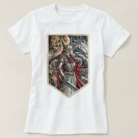 Verrassend gift Elden Ring Malenia Blade van Mique T-shirt (Design voorkant)