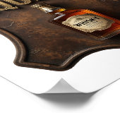 Verrassend Goud WHISKY VERPLICHT Poster (Hoek)
