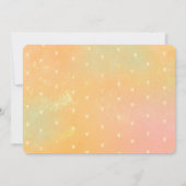 Verrassend hart Gold Lettering Baby shower Kaart (Achterkant)