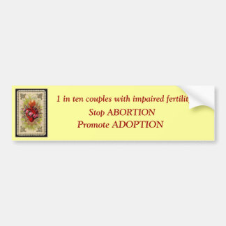 Verrassend hart van Mary, 1 op de 10 stellen met . Bumpersticker