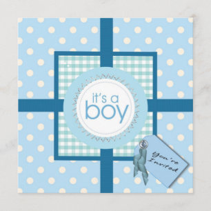 Verrassend! Het is een Baby shower-uitnodiging Kaart