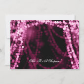 Verrassend koord van de Partij van de Koord roze Kaart (Achterkant)