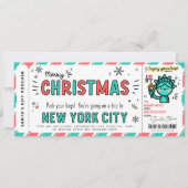 Verrassend New York Trip Cicket Voucher (Voorkant)