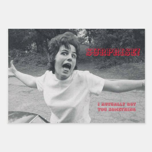 Verrassend papier voor het verpakken inpakpapier vel (Voorkant)