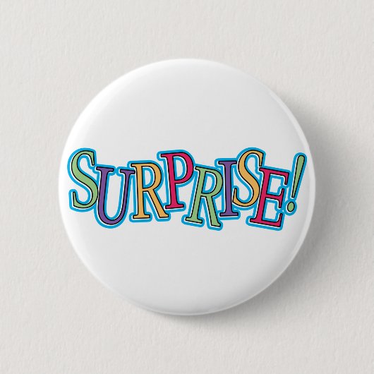 Verrassend! Ronde Button 5,7 Cm (Voorkant)