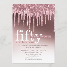 Verrassend roze vijftig jaar oud en verbluffend fe kaart