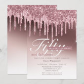 Verrassend roze vijftig jaar oud en verbluffend fe kaart (Voorkant / Achterkant)