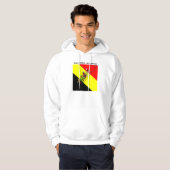 Verrassend, verrassing België Winner Hoodie (Voorkant volledig)