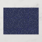 Verrassende 30e trouwdag Blue Harten Briefkaart (Achterkant)