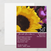Verrassende 50e verjaardag feestdagen kaart (Voorkant / Achterkant)