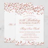 Verrassende 90e verjaardag Roos Gold Foil Kaart (Voorkant / Achterkant)