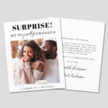 Verrassende aankondiging van budget Verloving foto