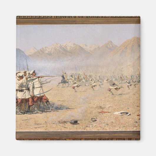 Verrassende aanval, 1871 magneet (Voorkant)