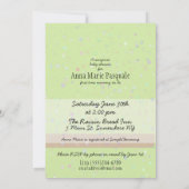 Verrassende baby shower-uitnodiging.Bunny.Puppy.He Kaart (Achterkant)