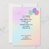 Verrassende Birthday Party Bengal cat in doos Kaart (Achterkant)