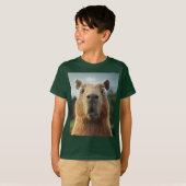 Verrassende Capybara close-up T-shirt (Voorkant volledig)