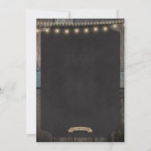 Verrassende Cheers and Beers 50th Birthday Invitat Kaart (Achterkant)