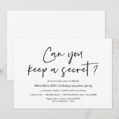 Verrassende feestdag kaart (Voorkant / Achterkant)