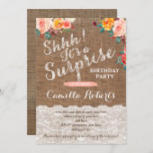 Verrassende feestdagen, elke leeftijd, herfst kaart (Voorkant / Achterkant)