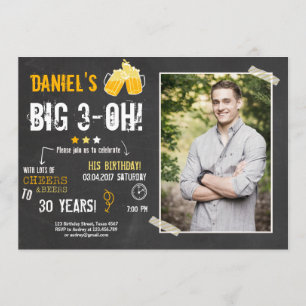 Verrassende feestdagen en bieren die 30e Man worde Kaart