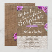 Verrassende feestdagen voor Latina Lady, Sorpresa Kaart (Voorkant / Achterkant)