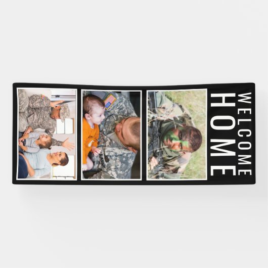 Verrassende fotobanner spandoek (Horizontaal)