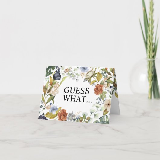 Verrassende grootouders die Floral zijn Kaart (Voorkant)