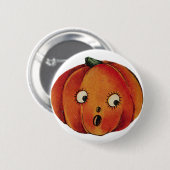 Verrassende Halloween pompoen Ronde Button 5,7 Cm (Voorkant /achterkant)