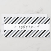 Verrassende Hockey Game Gift Ticket Sjabloon (Achterkant)