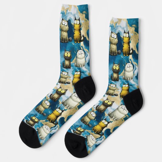 Verrassende katten sokken (Links)