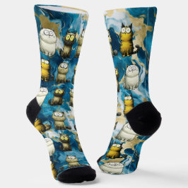 Verrassende katten sokken