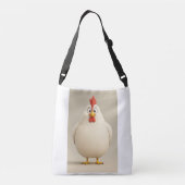 Verrassende kip Canvas tas (Achterkant)