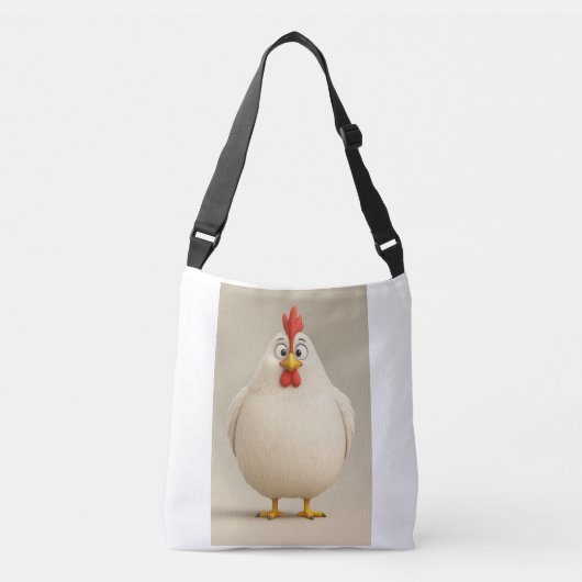 Verrassende kip Canvas tas (Voorkant)