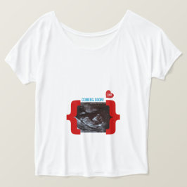 Verrassende mededeling van ultrasone Sonogram T-shirt