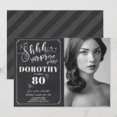 Verrassende  onderneming voor de uitnodiging van d (Voorkant / Achterkant)