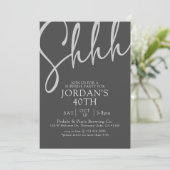 Verrassende Partij, uitnodiging voor verrassende v (Staand voorkant)