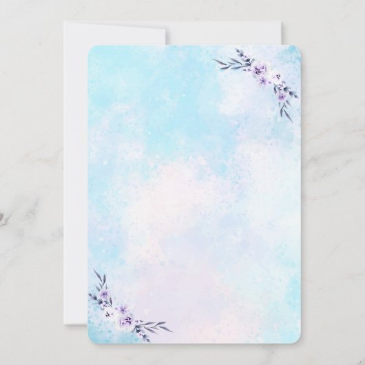 Verrassende partij Waterverf pasta Kaart (Achterkant)