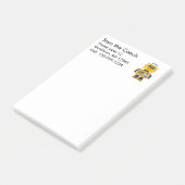 Verrassende speelgoed robot post-it® notes (Schuin)