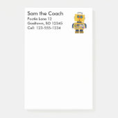 Verrassende speelgoed robot post-it® notes (Voorkant)