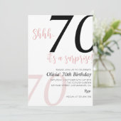 Verrassende uitnodiging op elke leeftijd (Staand voorkant)