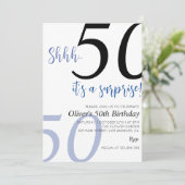 Verrassende uitnodiging op elke leeftijd (Staand voorkant)