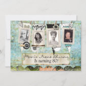 Verrassende uitnodiging van de 80e verjaardag van (Voorkant)