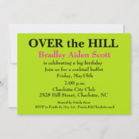 Verrassende uitnodiging voor verjaardagsfeest - ov